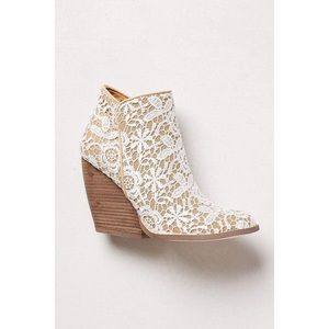 Tallulah Crochet Booties from Anthropologie